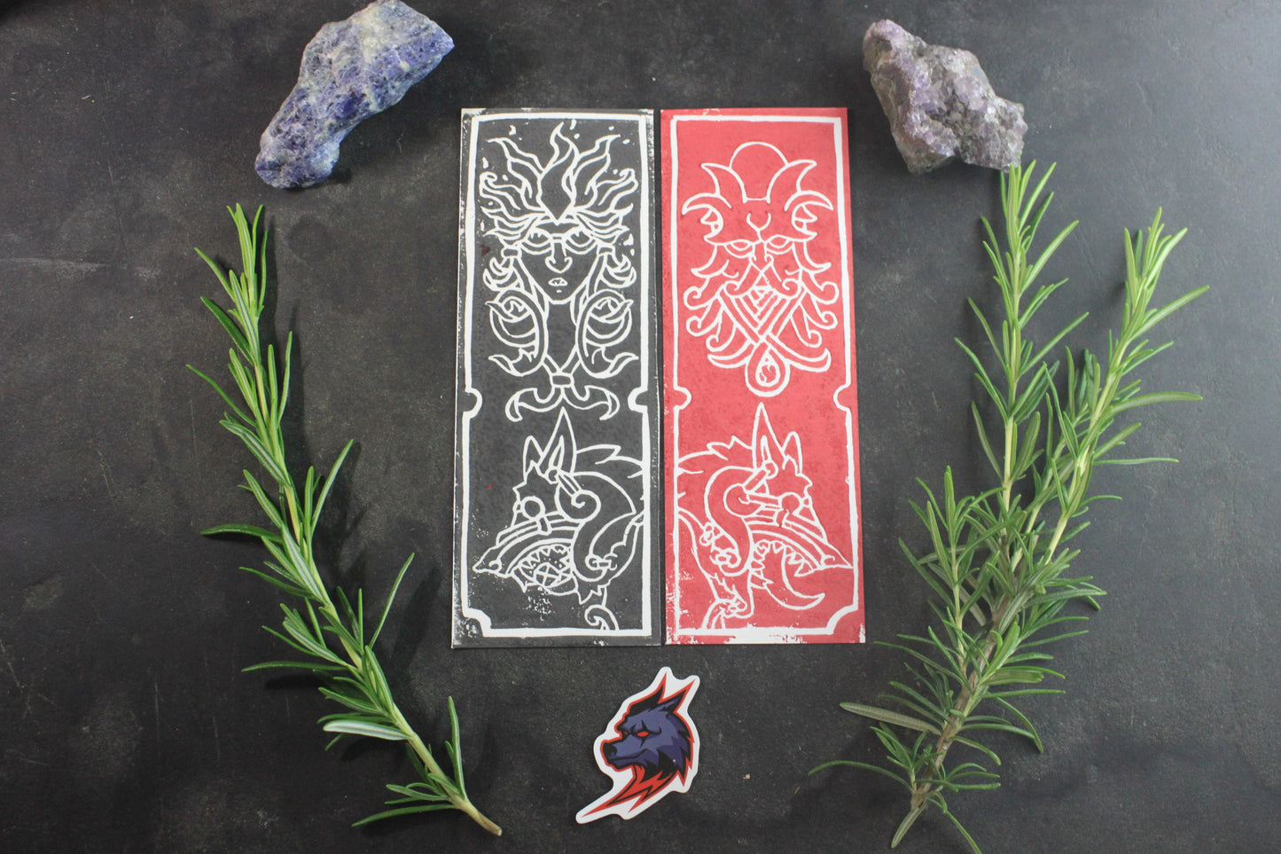 Duo Sol & Mani – Le Cycle Sacré - collection divinité - ScarletWolf