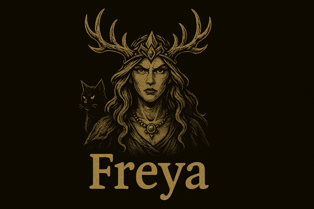 Freyja, déesse de la magie et de la guerre nordique - ScarletWolf