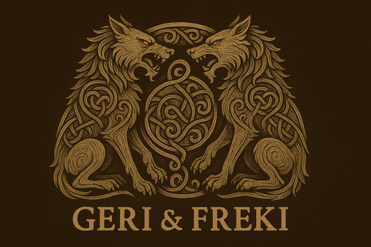 Geri &amp; Freki : Les Loups Sacrés d'Odin, Leur Symbolisme et Leur Rôle Mythique - ScarletWolf