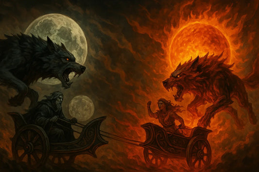 Mani et Sol : Déesse du Soleil et Dieu de la Lune dans la Mythologie Nordique - ScarletWolf