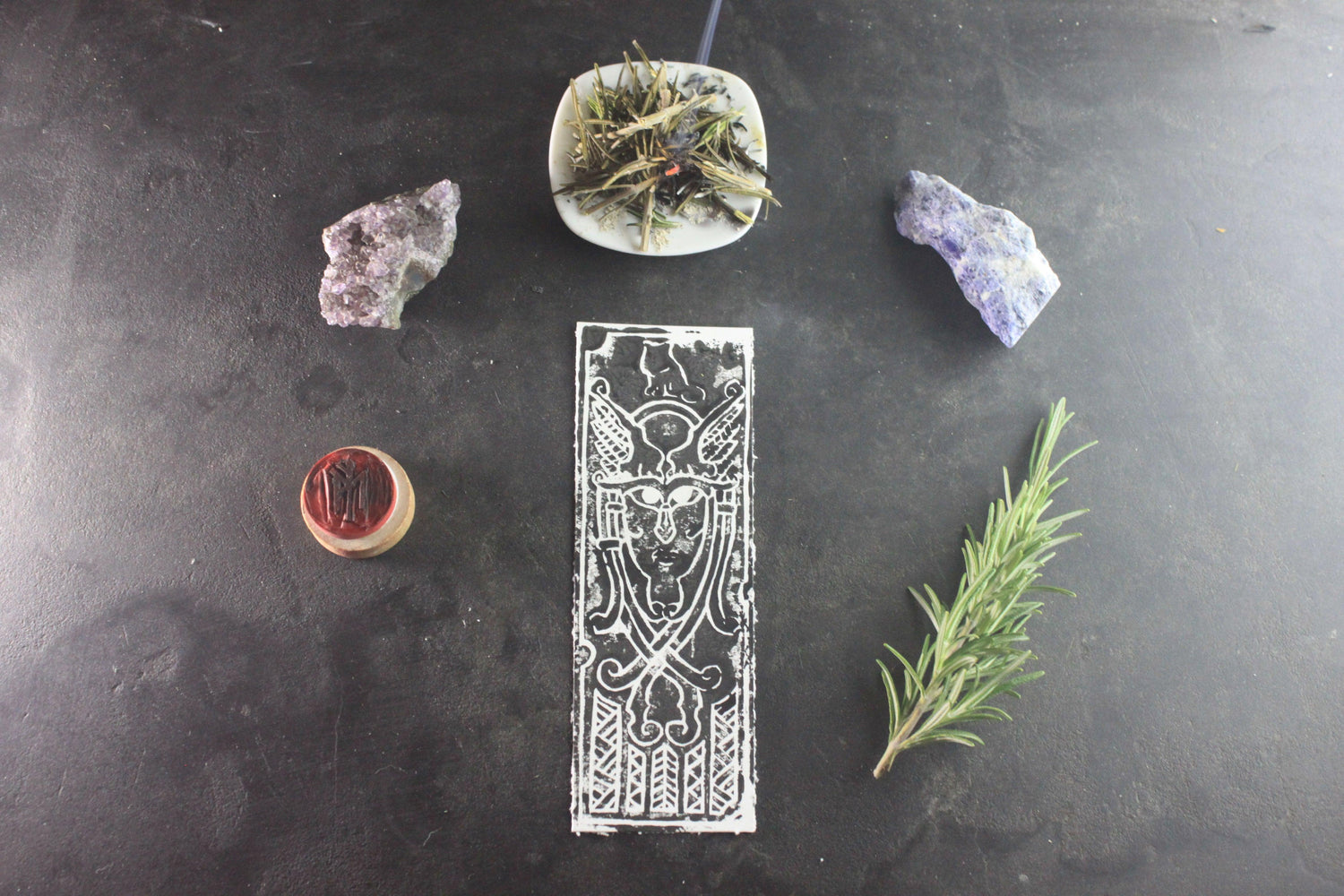 Marque-page Freyja – Collection Divinités - ScarletWolf