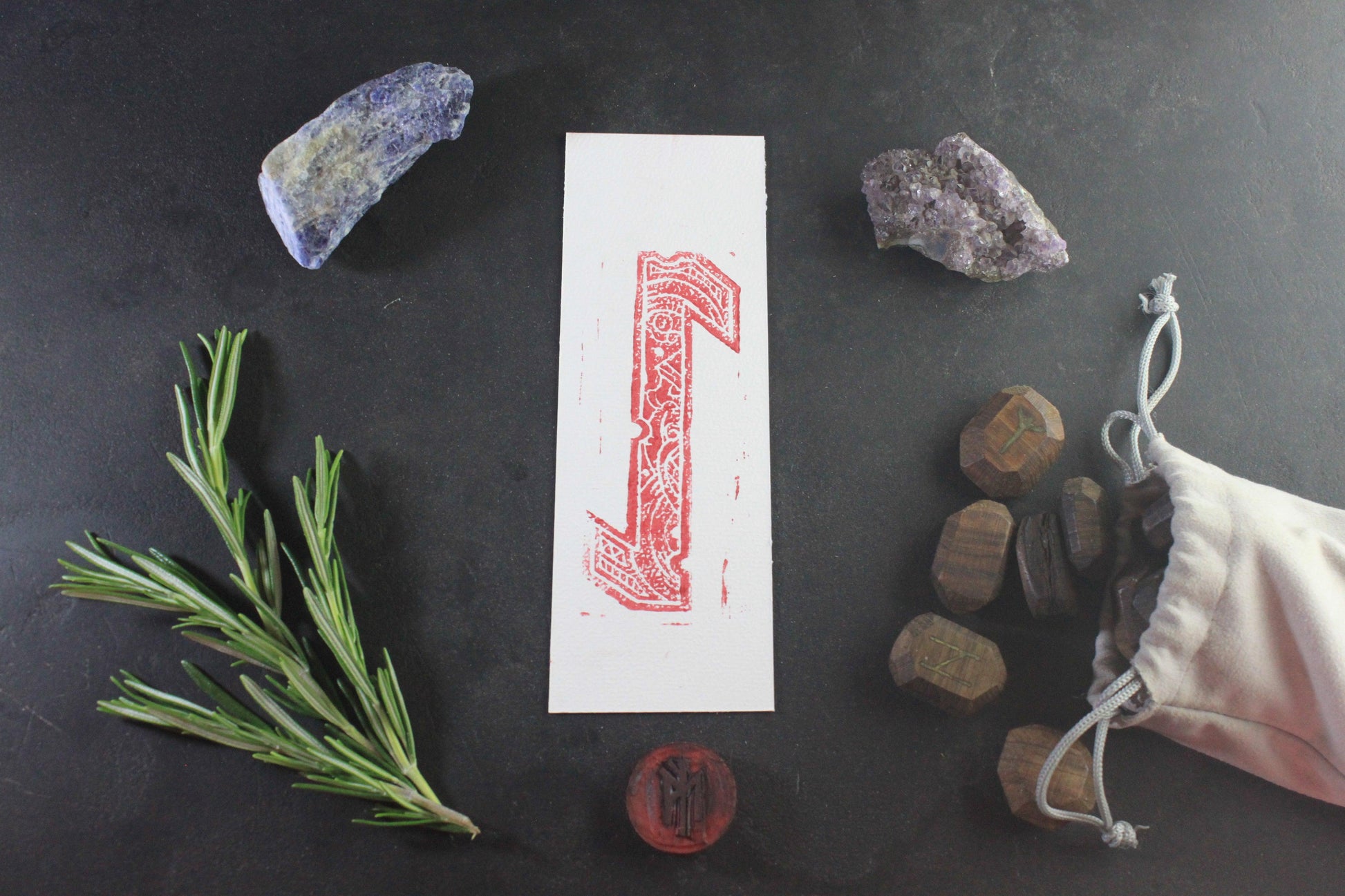 Marque-page Heimdall - collection divinités - ScarletWolf