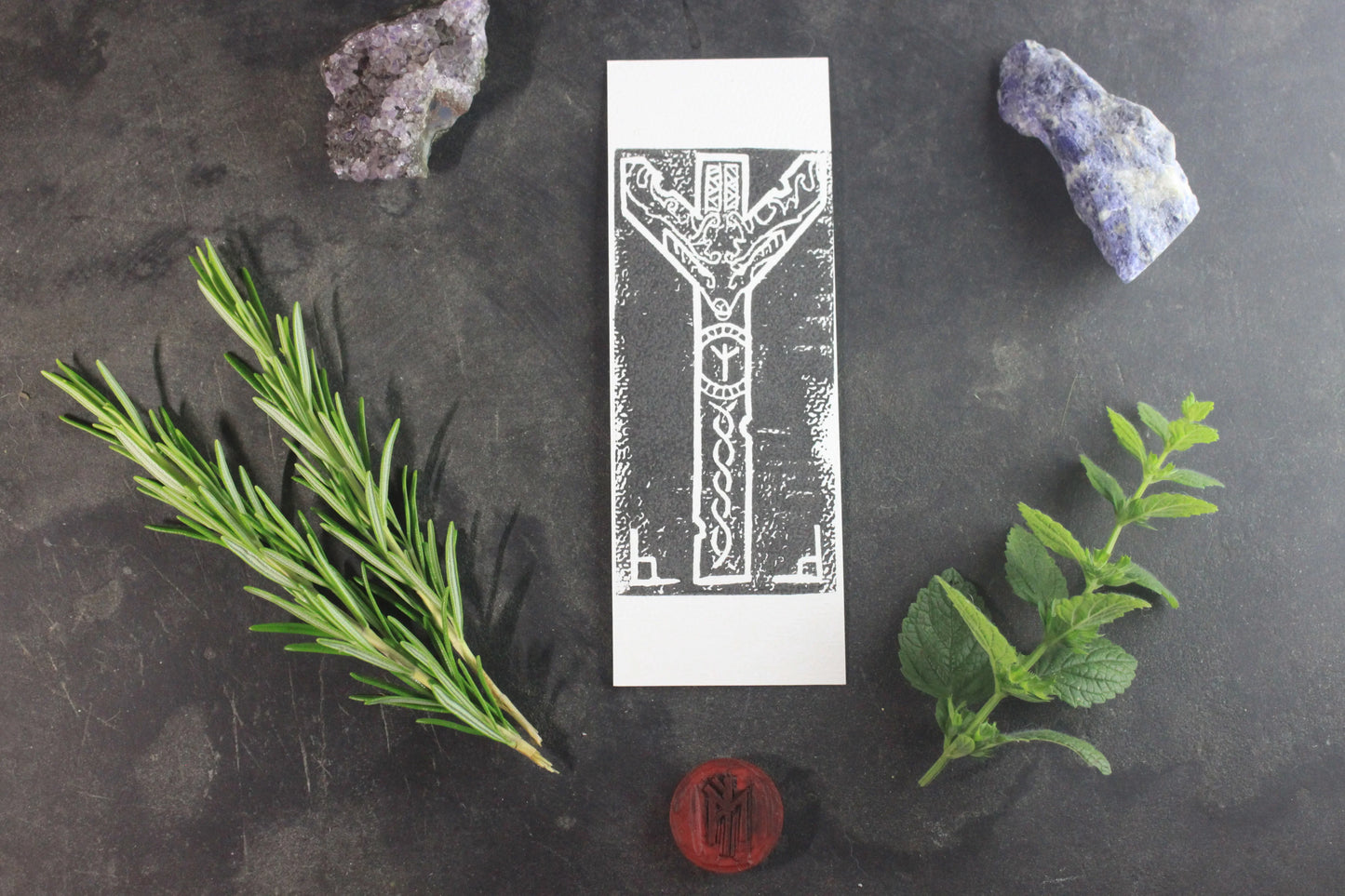 Bookmark "Sigyn" – Sacred Loyalty & Silent Vigil