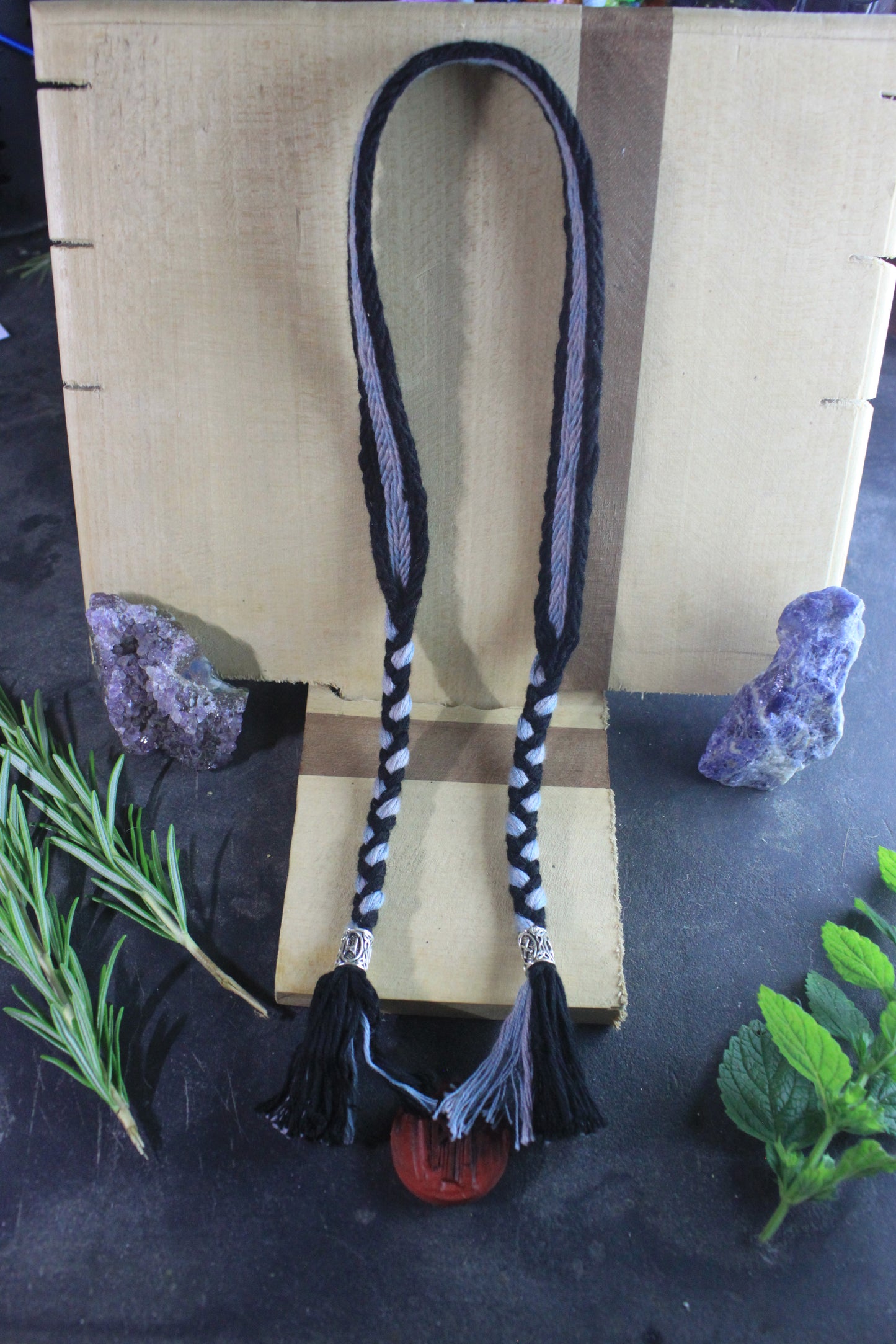 Long woven card bracelet - Hel