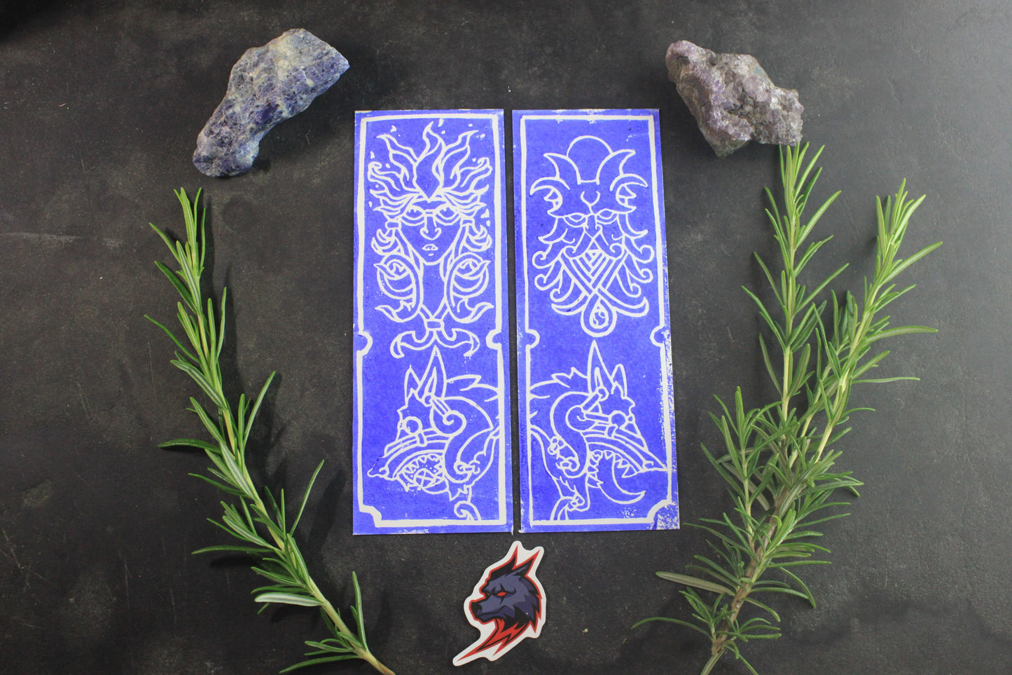 Duo Sol & Mani – Le Cycle Sacré - collection divinité - ScarletWolf