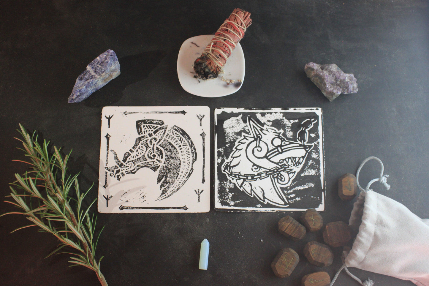 Pack Forces Sauvages – Fenrir & Hildisvíni (Édition Collector) - ScarletWolf