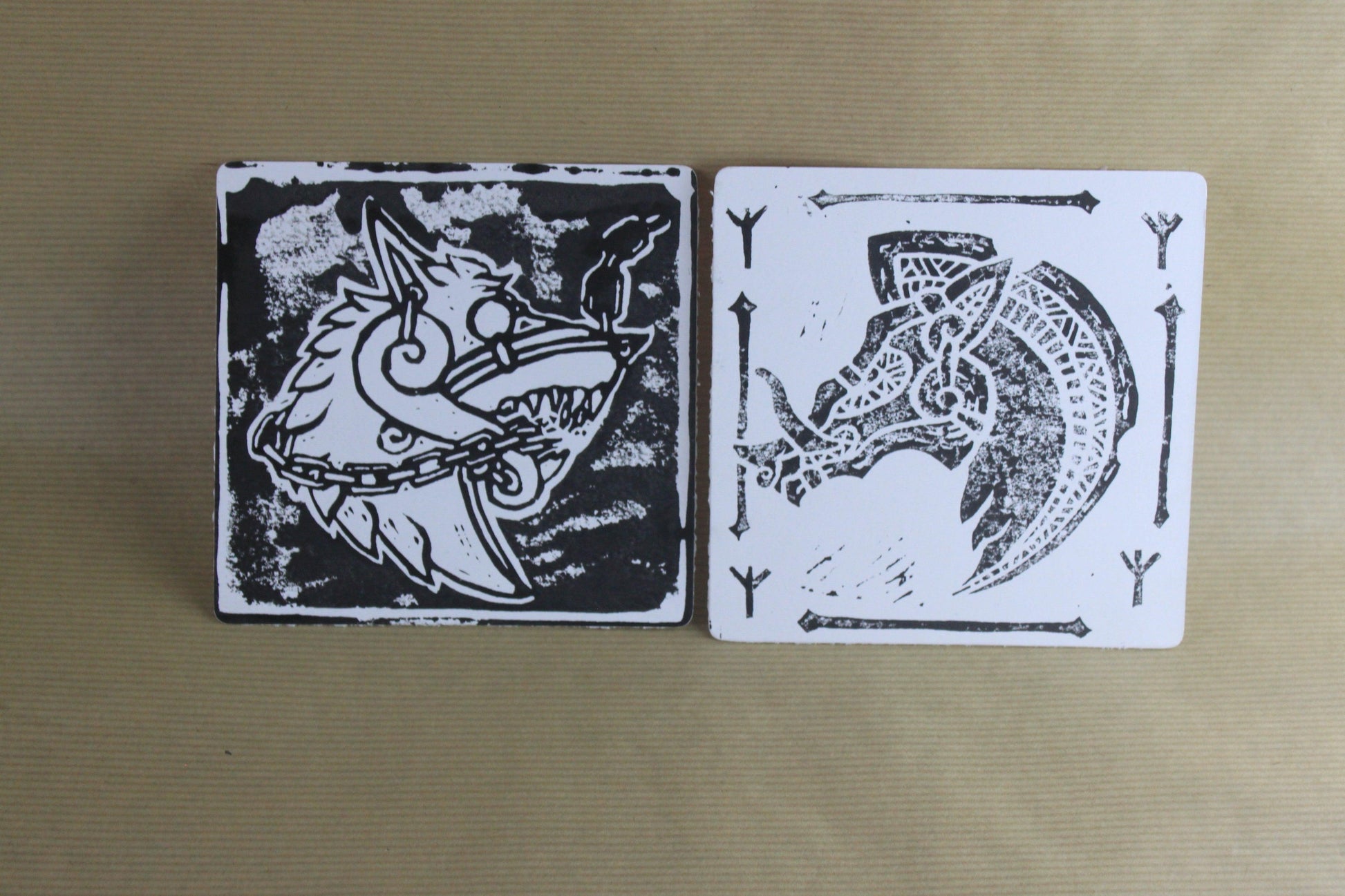 Pack Forces Sauvages – Fenrir & Hildisvíni (Édition Collector) - ScarletWolf