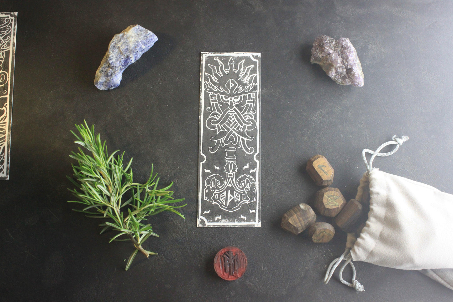 Marque-page Thor - collection divinités - ScarletWolf