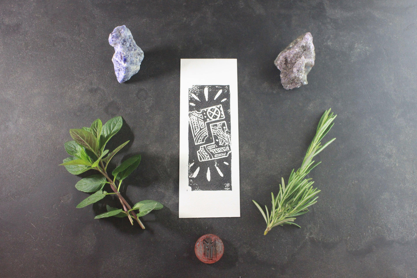 Marque-page Idunn - collection divinité - ScarletWolf