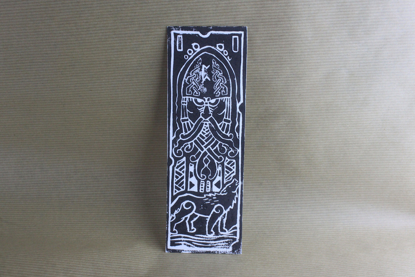 Marque-page Vidar – Collection Divinités - ScarletWolf