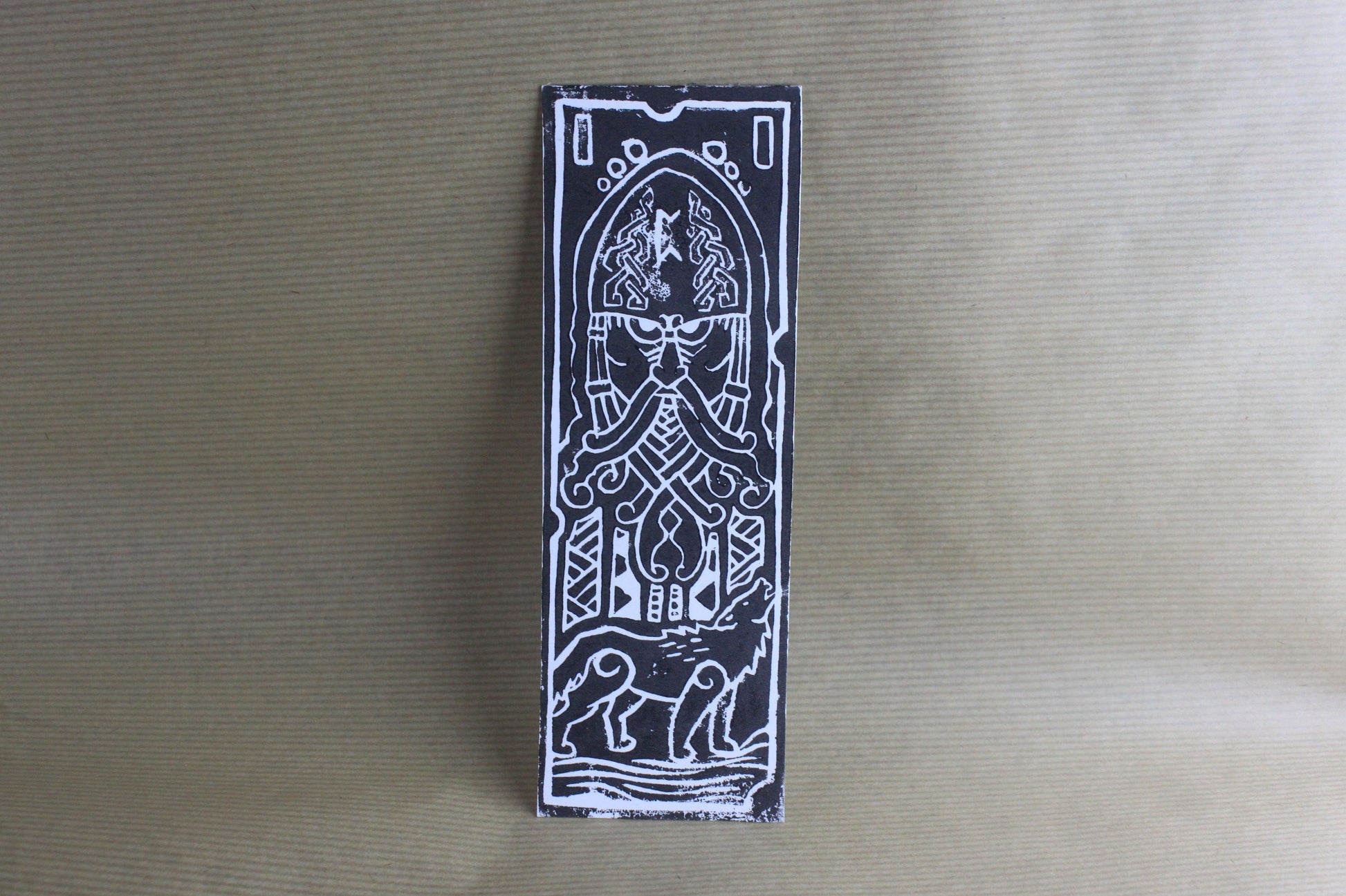 Marque-page Vidar – Collection Divinités - ScarletWolf