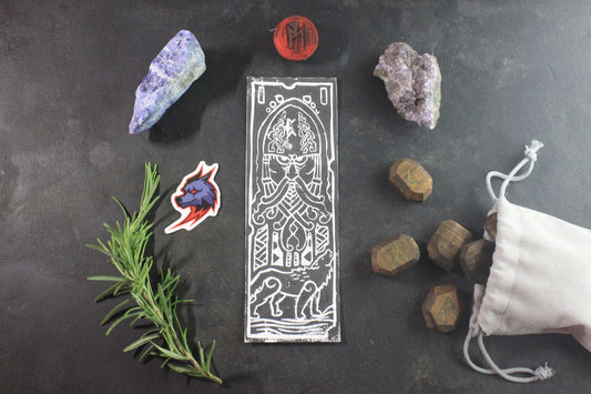 Marque-page Vidar – Collection Divinités - ScarletWolf