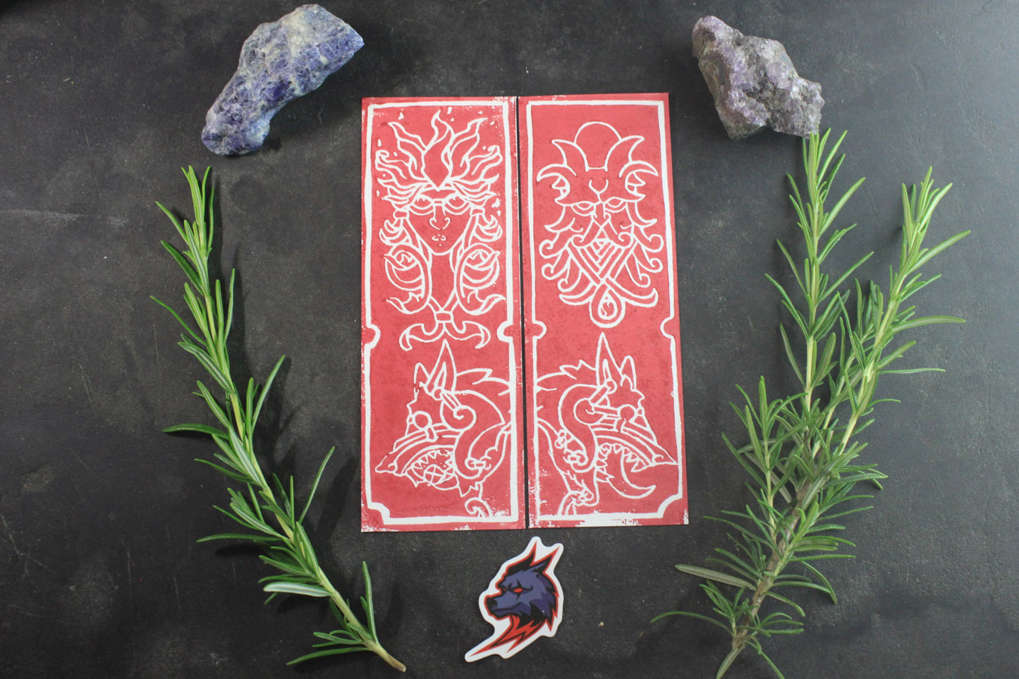 Duo Sol & Mani – Le Cycle Sacré - collection divinité - ScarletWolf